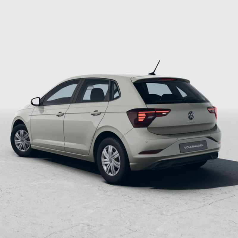 VW Polo, Heck in grau