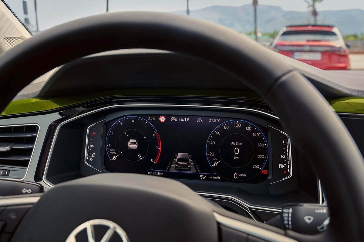 VW Taigo, Cockpit