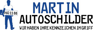 Zulassungsdienst Auto Schilder Martin Logo