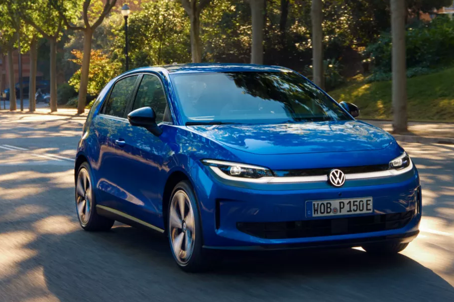 VW ID.Polo während der Fahrt