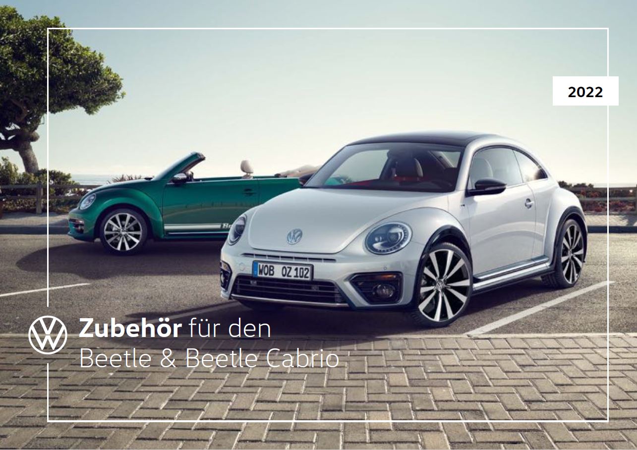 Zubehörkataloge Beetle & Beetle Cabrio | Autohaus Burkard 