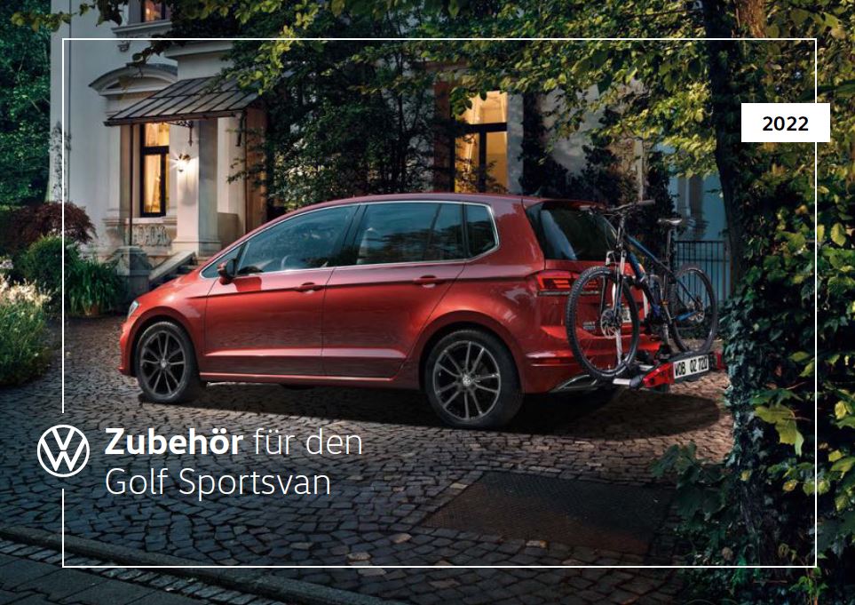 Zubehörkataloge Golf  Sportsvan | Autohaus Burkard 